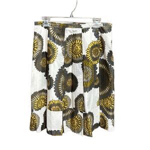 BCBG Maxazria Women’s Floral Pleated Skirt Size 6